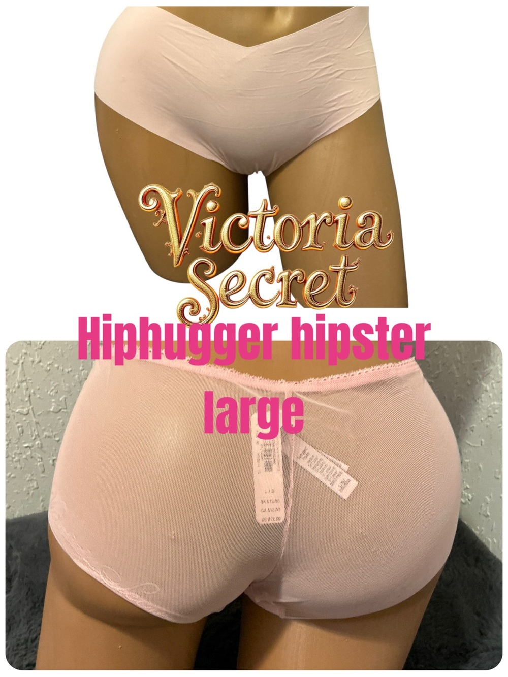 Victoria's Secret Pale Pink Hiphugger Hipster